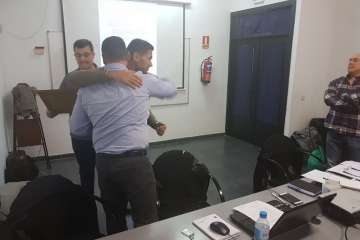  La AUME reconoce al socialista teldense Semidán Santana su etapa como delegado en Canarias (Foto TA)